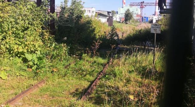 Железнодорожные пути на земельном участке г. Пермь